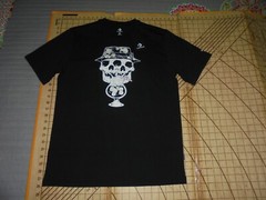 MENS SMALL BLACK CONVERSE DRINKING SKULLS T-SHIRT – NWT