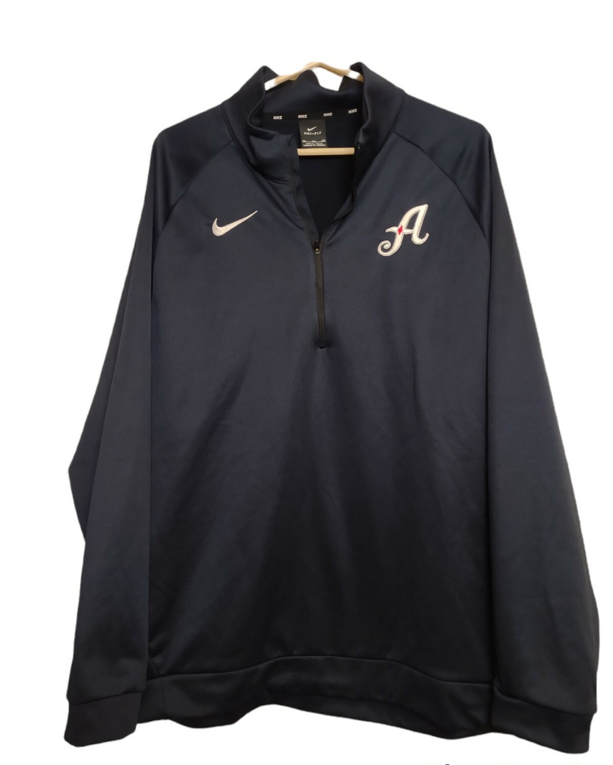 Nike Reno Aces Therma Fit Quarter 1/4 Zip Navy Pullover Sz 2XL AAA Minor League gallery