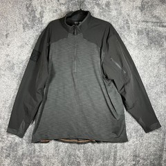 5.11 Tactical Pullover Shirt Mens 2XL Black 1/4 Zip Raglan Sleeve Military Rabid