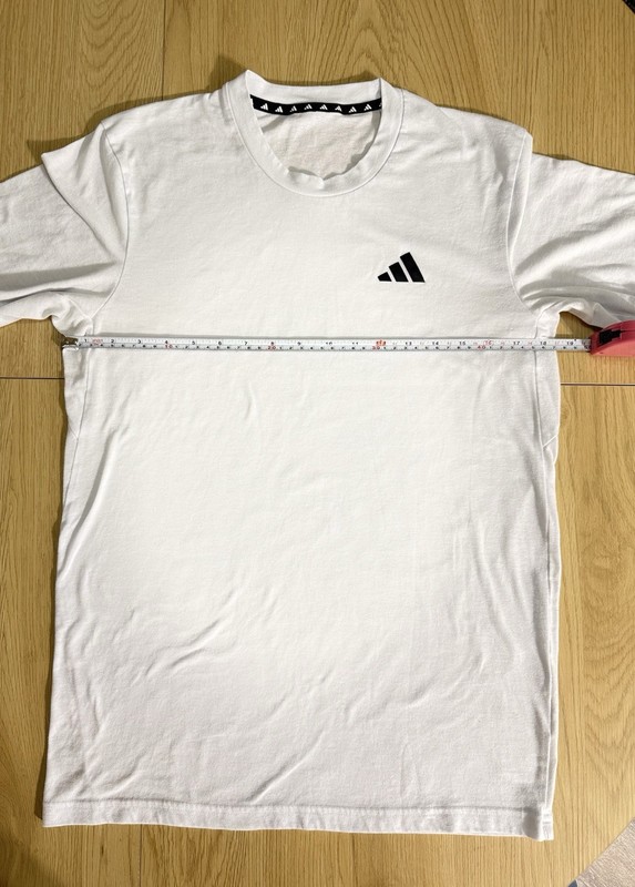 Adidas Training Essentials Feelready Tee T-Shirt White IC7440 AEROREADY Mens gallery