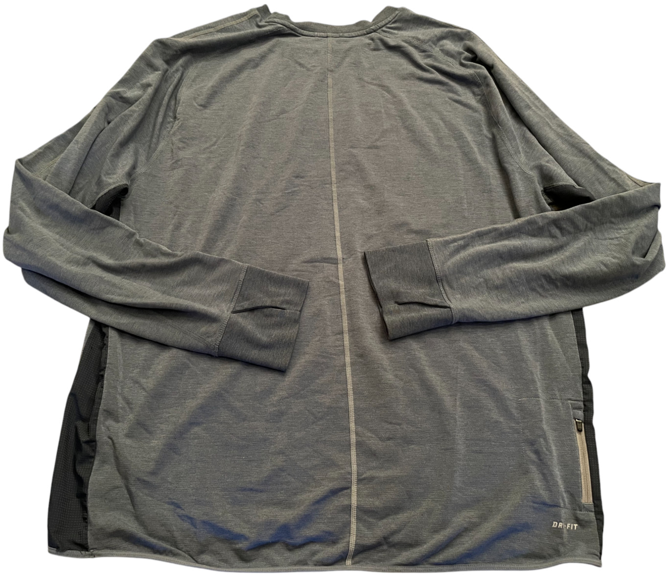 NIKE Dri Fit Reflective SPRINT Performance Crew Shirt Top mens 2XL 642796-494 gallery
