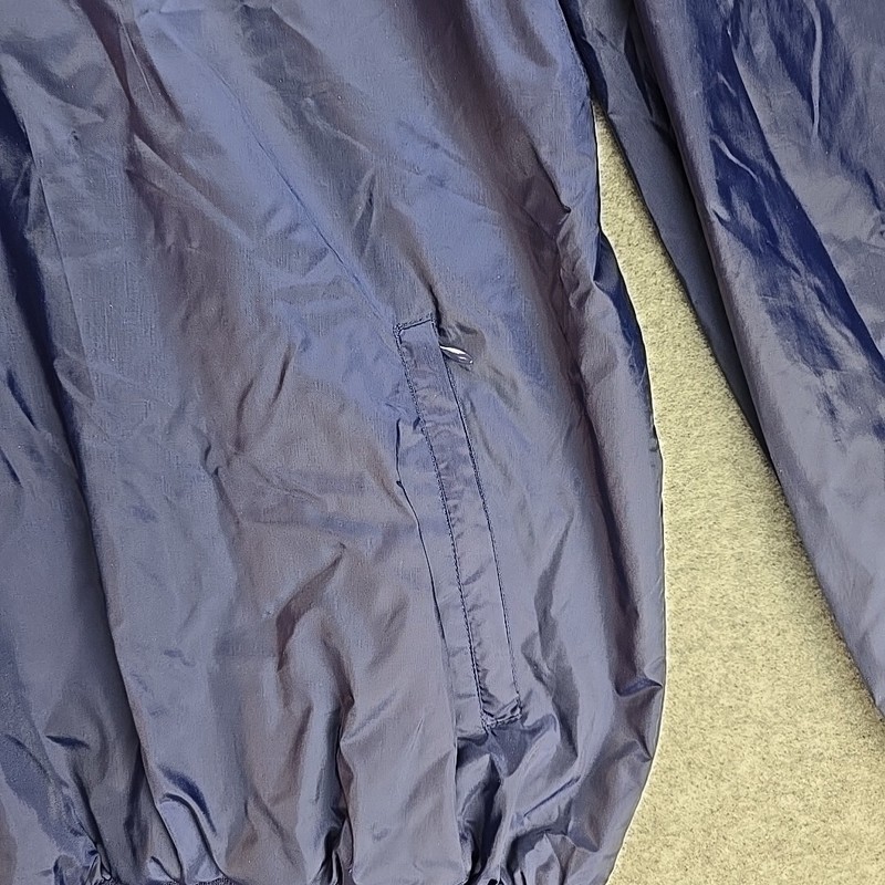 Adidas Pullover Windbreaker Jacket With Zipping Pockets Men's Size Large gallery