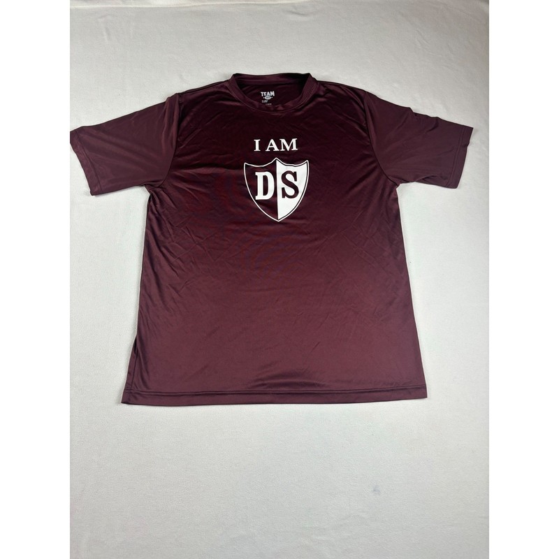 Team 365 Mens Maroon I AM DS Graphic Performance T-Shirt Size Large TT11 gallery