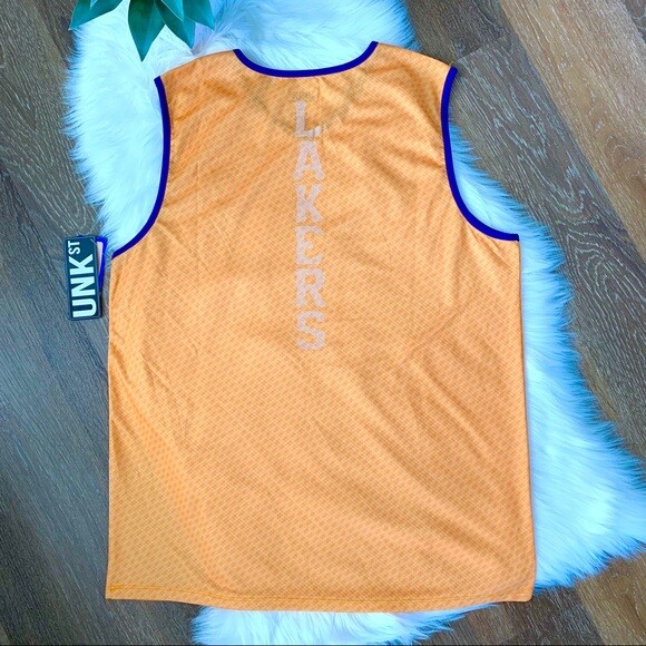 Nba Unk Official Apparel Men's Los Angeles Lakers Muscle Tank Top XXL Yellow gallery