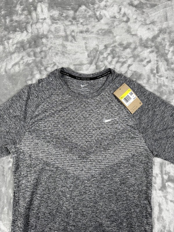 New Nike Stride Dri-FIT ADV Shirt Mens Small Gray Running Top HV5203 011 gallery