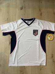 Rhinox Jersey Men’s Navy White USA Soccer Training American Flag Small