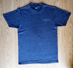 VISSLA Men’s YM TEE SHIRT Blue Small Short Sleeve Polyester / Cotton Crew Kneck