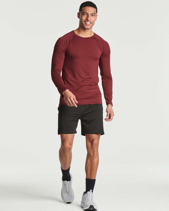 4 Pack: Men's Compression Long-Sleeve T-Shirt Athletic Cold Weather Baselayer... gallery