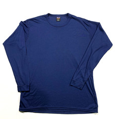 Vintage USA MADE Patagonia Capilene Shirt Mens XL Blue Crew Long Sleeve