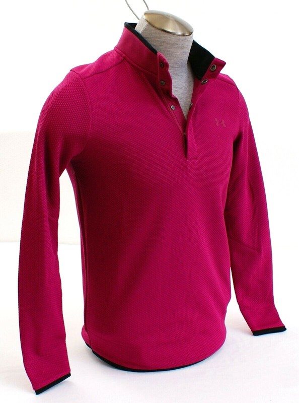 Under Armour UA Storm SweaterFleece Cherry Snap Mock Pullover Shirt Men's NWT gallery