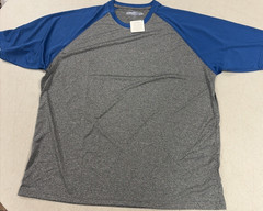 Blue Generation Blu-X-Dri Moisture Wicking Performance Short Sleeve Shirt New