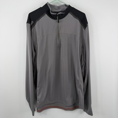 5.11 Tactical 1/4 Zip Pullover Mens 2XL Gray Long Sleeve Performance Shirt