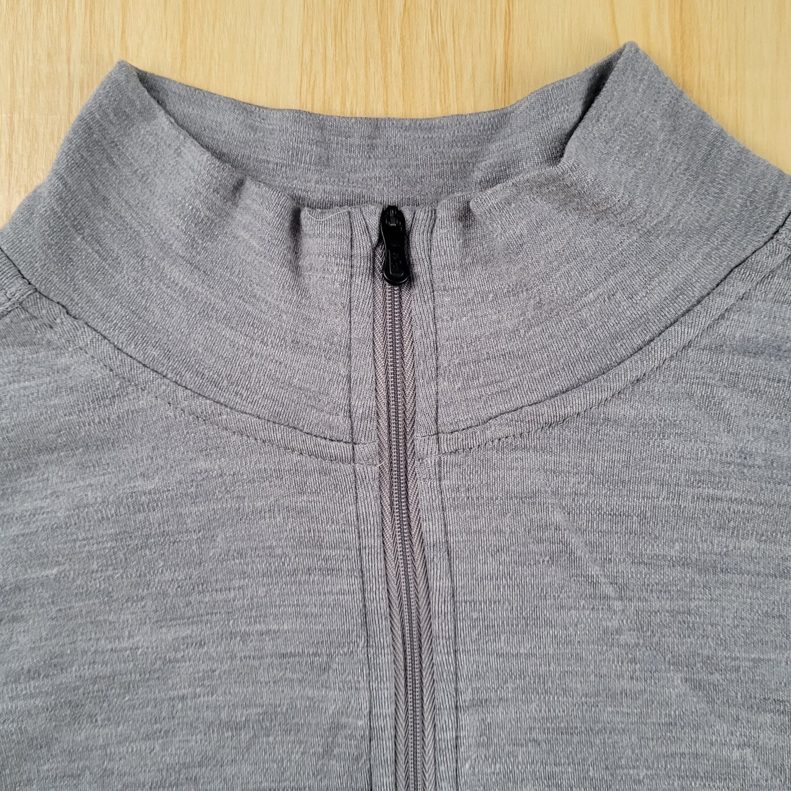 SmartWool 1/2 Zip Pullover Mens 2XL Gray Layering Hiking Outdoor Casual gallery
