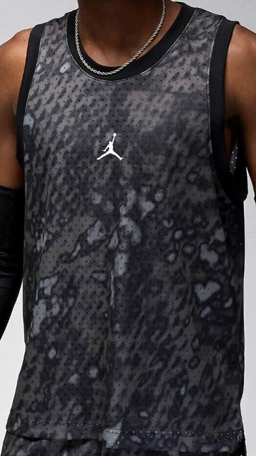 NEW Nike FN5854-010 Jordan Dri-Fit Sleeveless Mesh Basketball Jersey Men's XL gallery