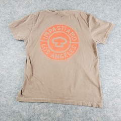 Comfort Colors Shirt Mens Medium Brown Crew Neck Short Sleeve Graphic Stretch