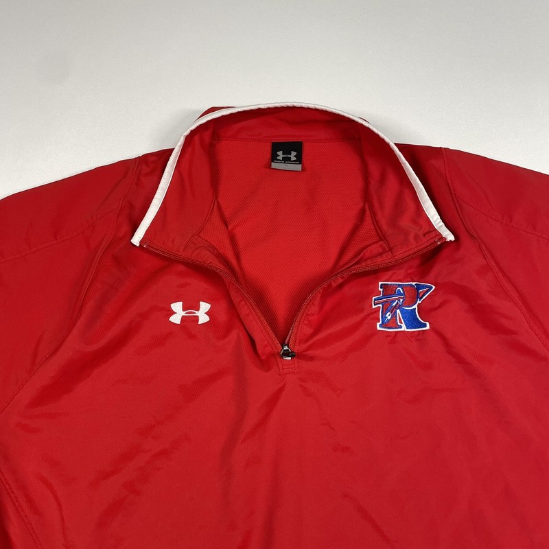 Under Armour Windbreaker Pullover Men’s XL Red 1/4 Zip Outdoor gallery