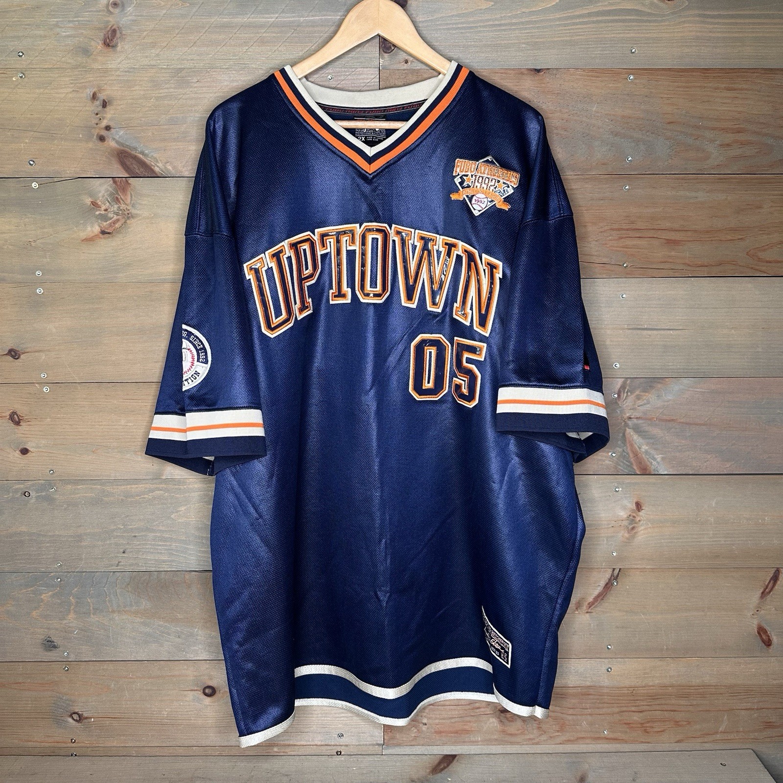 FUBU Athletics Uptown 05 Football Jersey Sports Collection Y2K Men's Size 2X gallery