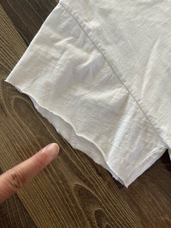 Columbia Sportswear Men size L Cut Off Sleeves White Outdoor Vintage **Stain gallery