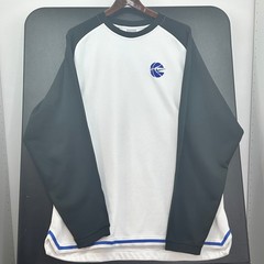 Nike Basketball Warm Up Shirt XXL Men Long Sleeve Team Issued White Black