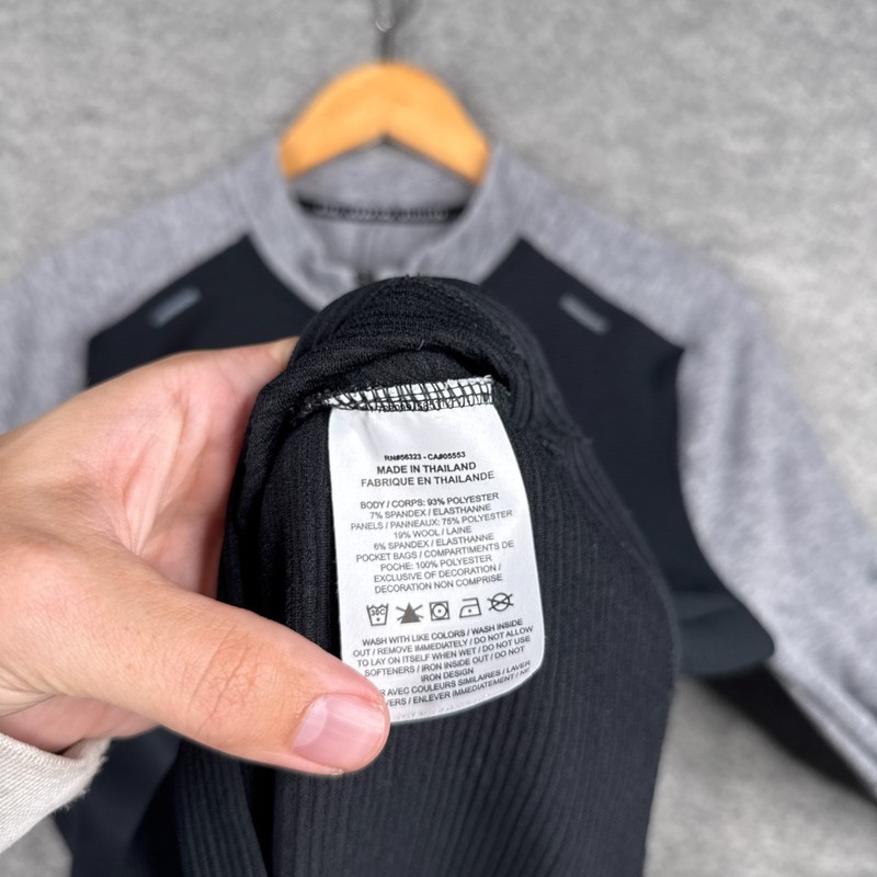 Nike Pinnacle Run Division Midlayer 1/2 Zip Running Top Mens S Black DA0438-010 gallery