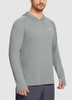 Men's Sun Protection Hoodie Shirt UPF 50+ Long Sleeve UV SPF T-Shirts Rash Gu... gallery