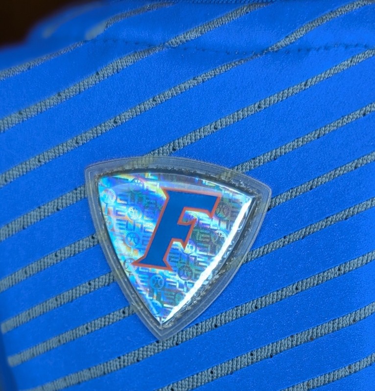 Nike Florida Gator Shirt Men Large DriFit Blue Elite Long Sleeve College B19 gallery