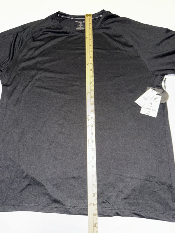 Kenneth Cole Active Men's Performance Long Sleeve Shirt Small Black NWT gallery