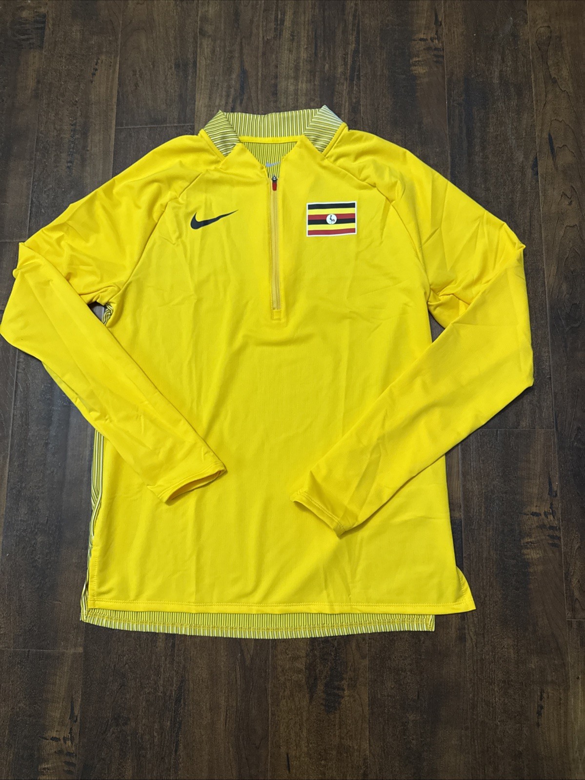 Nike Pro Elite Uganda Running 1/2 Zip CK3549-728 Men’s Medium Made In USA. A9 gallery