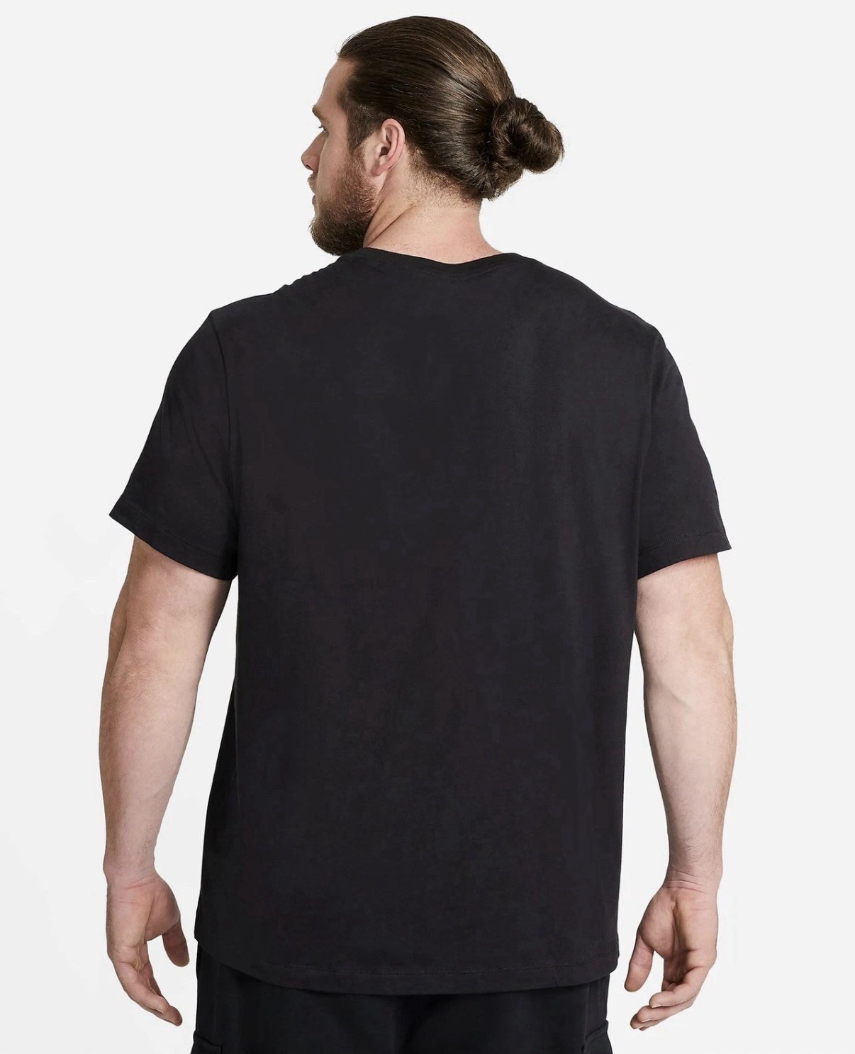 MENS NIKE SPORTSWEAR CLUB T-SHIRT BLACK SIZE MEDIUM [AR4997-013] - BRAND NEW gallery