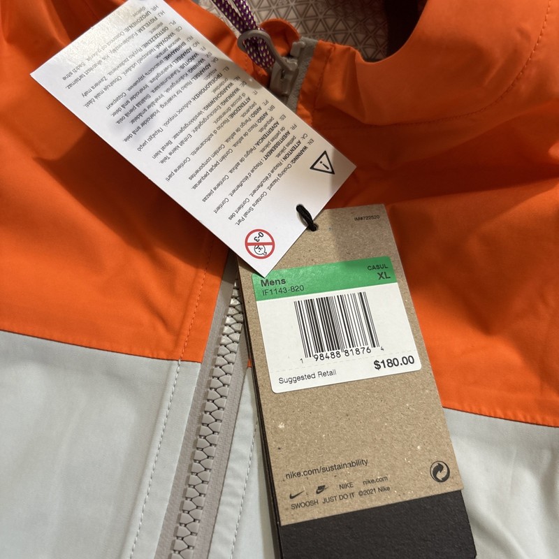 NWT Nike ACG Phantazma Storm-Fit ADV Full-Zip Jacket Mens Size xl gallery