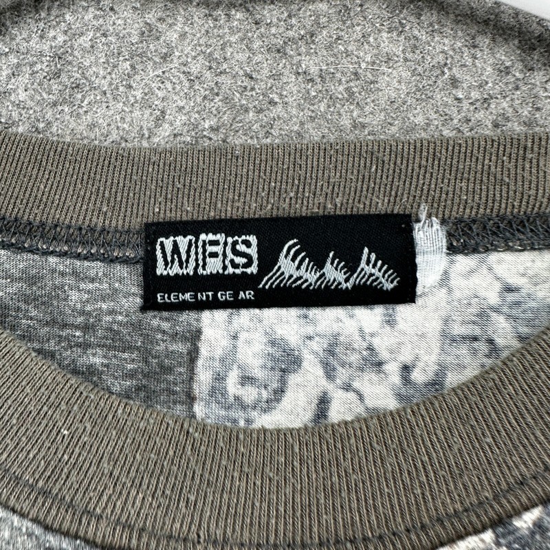 WFS Element Gear Shirt Mens Large Green Burly Camo Hunting Outdoor Long Sleeve gallery