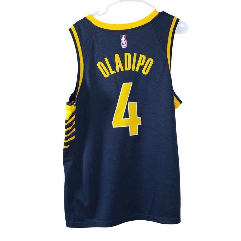 Nike Indiana Pacers Victor Oladipo 4 NBA Jersey Mens XL Navy Blue Dri-FIT 52 gallery