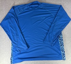 Simms SolarFlex UPF 50 Long Sleeve Fishing Shirt Mens 2XL Protection Minor Flaw