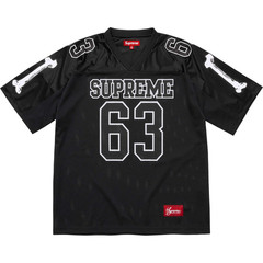 Supreme Bones Football Jersey Black White Red 3colors FW25