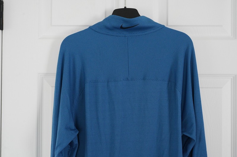 Nike Dri-Fit ADV Vapor 1/4 Zip Golf Pullover, Men's Small, Blue gallery