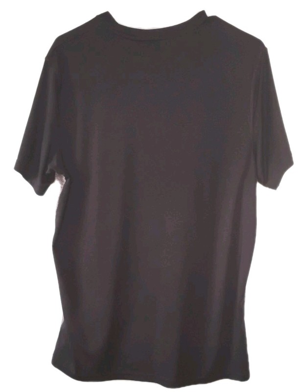 Tek Gear Dry Tek Men's Short Sleeve Athletic T-Shirt, Black And Gray Medium gallery
