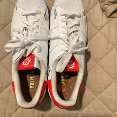 Adidas Superstar Primegreen White/Vivid Red Sneakers