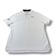 Nike Tiger Woods Collection Dri-Fit ADV White Camo Textured Polo DR5327-100 Sz L