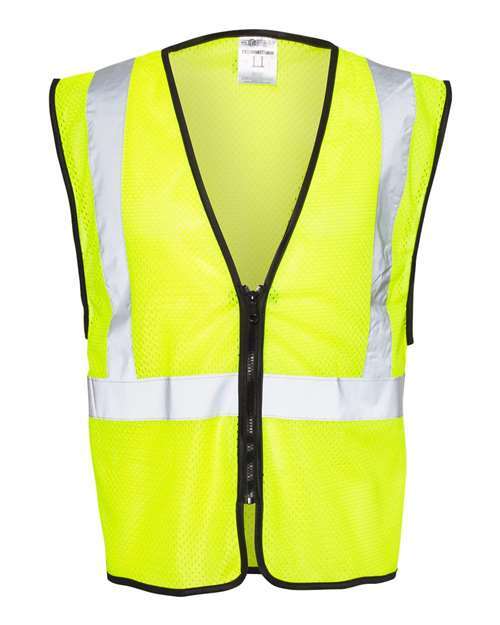 Kishigo 1547-1548 Zippered Mesh Economy Class 2 Vest gallery
