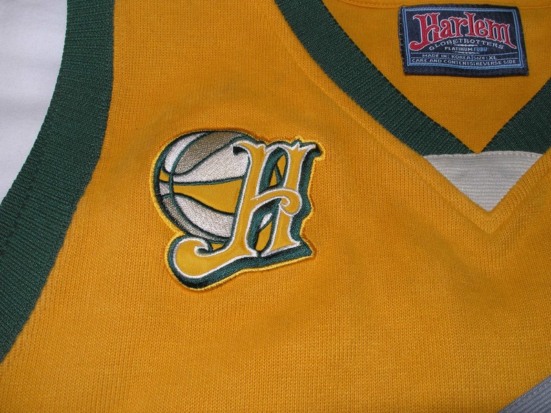 Harlem Globetrotters Meadowlark Lemon Jersey Vest Sweater Platinum Fubu gallery