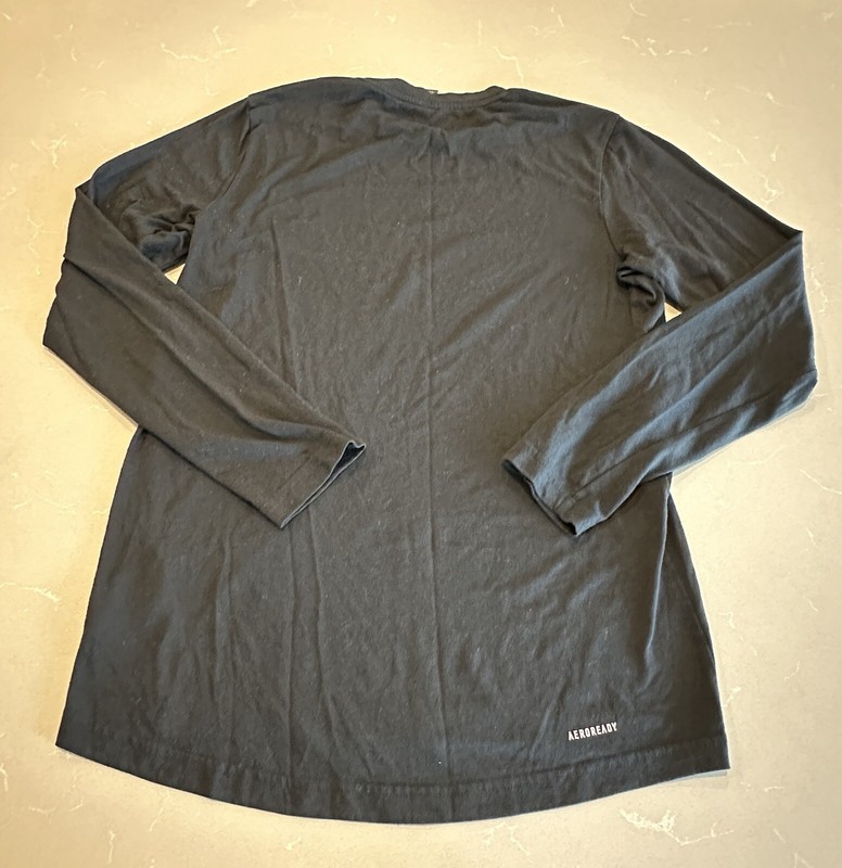 Adidas Mens Long Sleeve Shirt Black Sz Small NWT gallery