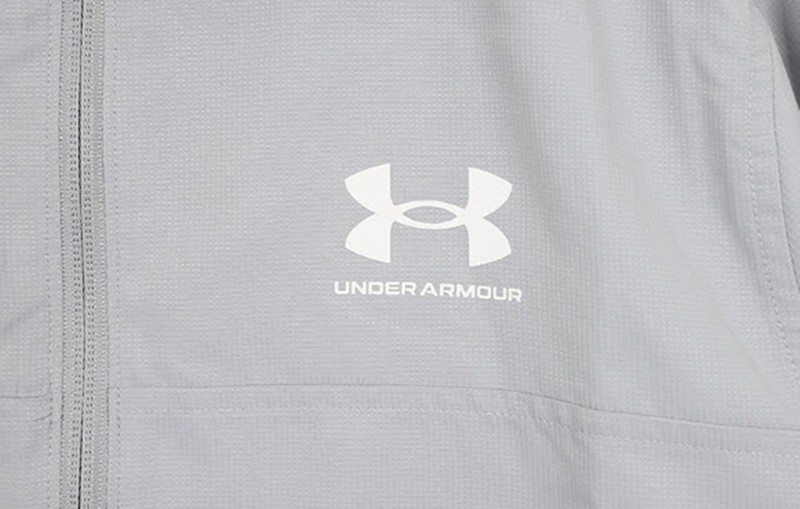 Under Armour Men RIVAL Woven Jackets Gray Running Windbreaker Shirt 1390149-011 gallery