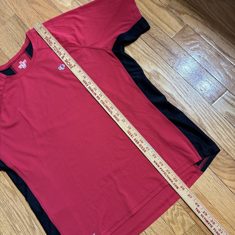 Pearl Izumi Elite Series Ultra Running T-Shirt Red/Black Men's Medium M gallery