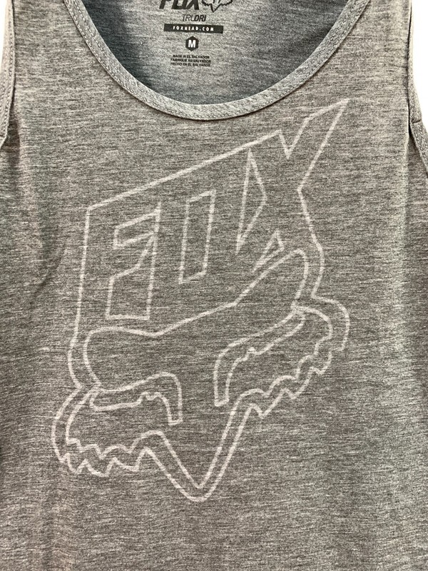 Fox FoxTech Dri Release Trudri Muscle Sleeveless Shirt Men's M Grey gallery