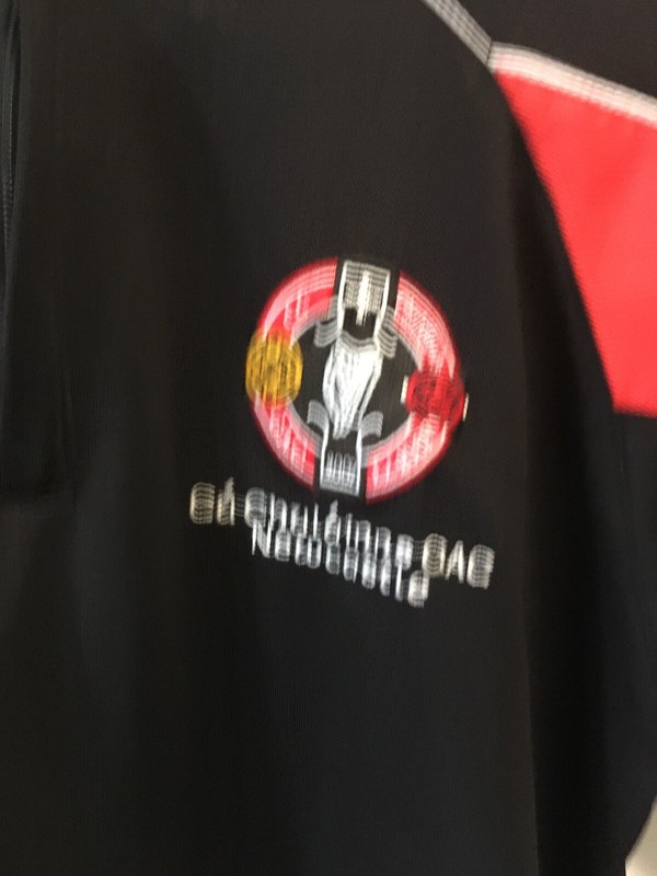O'Neill's Cu Chulainns GAC Newcastle Jersey Men Black Red Size L Adjustable Hem gallery