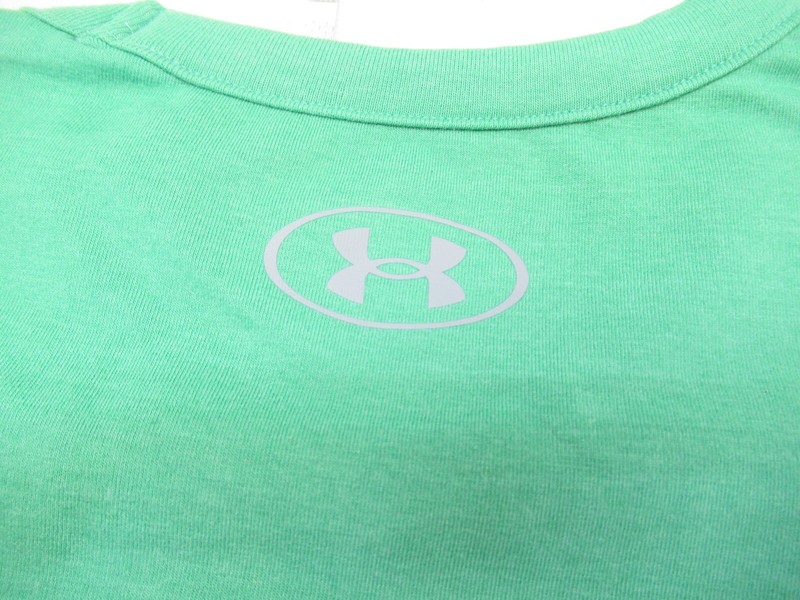 *NWT* OFFICIALLY LICENSED UNDER ARMOUR "NOTRE DAME" COTTON BLEND TEE. LARGE gallery