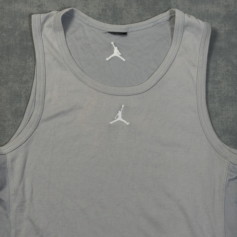 Jordan Tank Top Mens Small Gray Lightweight Basketball Gym Athletic Training gallery