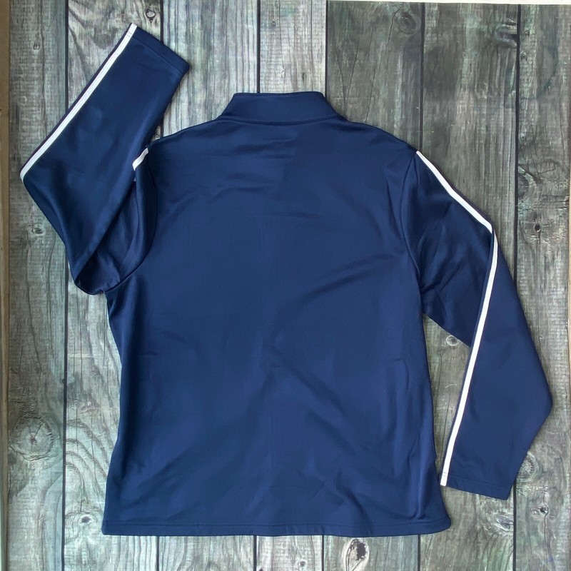 NWT Chicago Bears Mens XL Full Zip Up Sweatshirt Coat Jacket Blue Football gallery