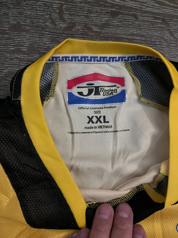 VTG JT Racing Flex Jersey BMX Motocross Offically Licensed Pro Tour Jersey Shirt gallery