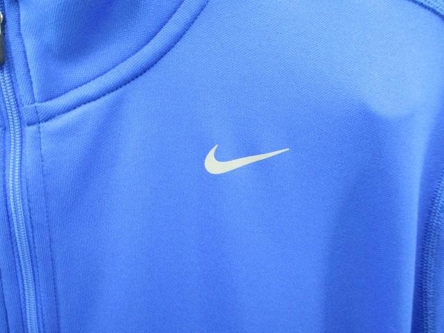 Nike Shirt Mens XL Blue Racer Dri-FIT 1/4 Zip Running Training Pullover 547793 gallery